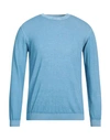 AT.P.CO AT. P.CO MAN SWEATER AZURE SIZE L COTTON