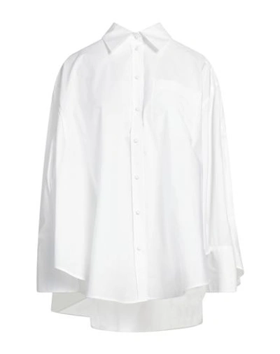 Valentino Garavani Woman Shirt White Size 4 Cotton