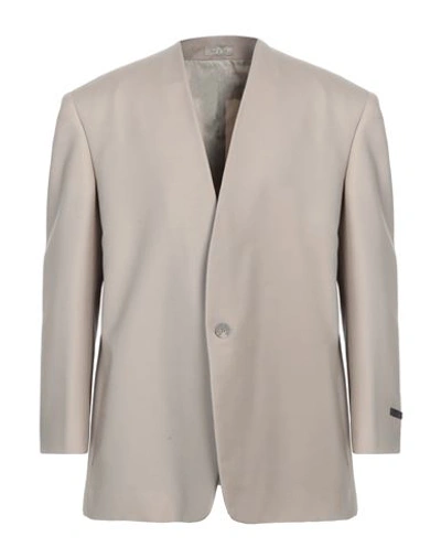 Fear Of God Man Blazer Beige Size 36 Mohair Wool, Wool