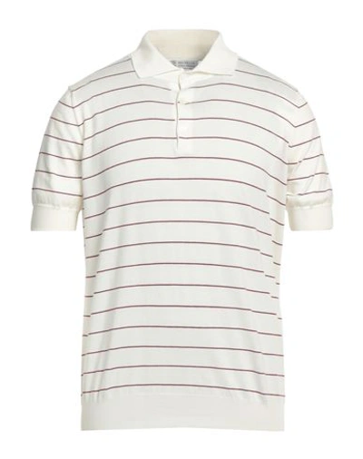 Brunello Cucinelli Polohemd Aus Baumwolle In White