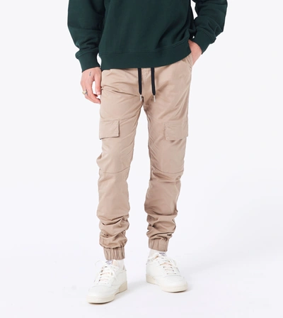 Zanerobe Sureshot Lite Cargo Jogger Gd Sandstone In Beige