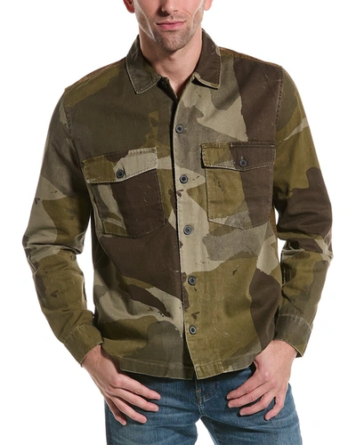 Allsaints Boulogne Shirt In Green