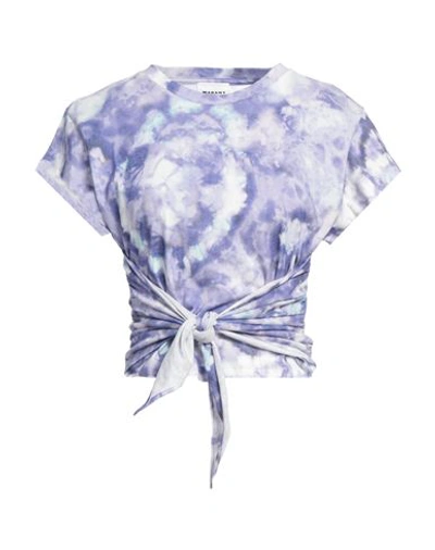 Isabel Marant Woman T-shirt Purple Size S Cotton