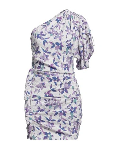Isabel Marant Woman Mini Dress Light Purple Size 4 Viscose, Silk, Elastane