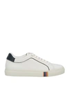PAUL SMITH PAUL SMITH MAN SNEAKERS IVORY SIZE 11 LEATHER