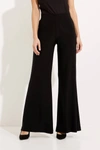 Joseph Ribkoff Wide Leg Pant In Black In Black