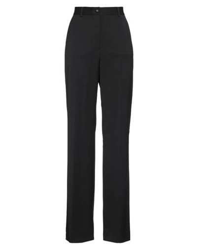 Dolce & Gabbana Woman Pants Black Size 6 Virgin Wool, Elastane