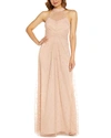 ADRIANNA PAPELL SOFT SOLID MAXI DRESS