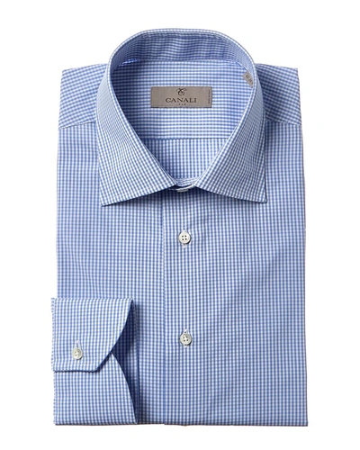 Canali Dress Shirt In Blue