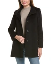 Fleurette Wool Jacket In Black