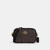 Coach Outlet Mini Jamie Camera Bag In Signature Canvas In Brown