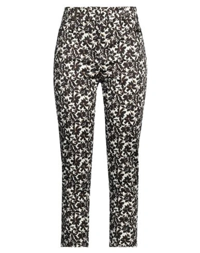 Peserico Woman Pants White Size 12 Cotton, Elastane