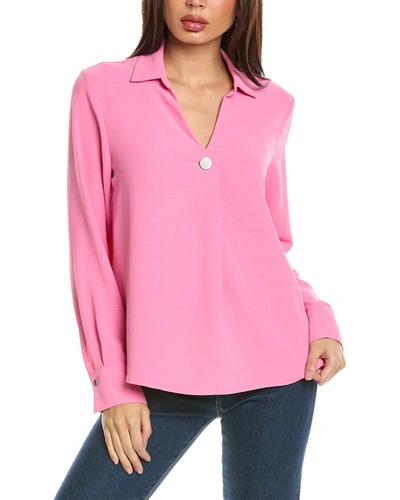 Renuar Blouse In Pink