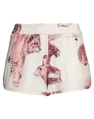 Stella Mccartney Luxurious Silk Mini Shorts For Women In Pink