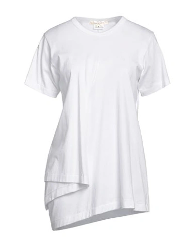 Comme Des Garçons Woman T-shirt White Size M Cotton