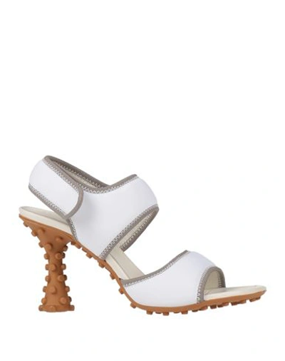 Sunnei 1000chiodi High-heel Sandals In White
