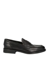 Doucal's Woman Loafers Black Size 10 Leather