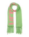 Versace Woman Scarf Green Size - Wool