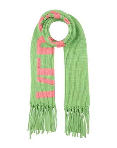 Versace Woman Scarf Green Size - Wool