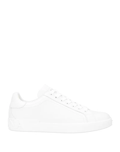 Dolce & Gabbana Dolce&gabbana Portofino White Low Trainer