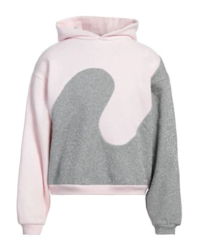 Dior X Erl Man Sweatshirt Pink Size S Cotton, Polyester, Polyamide