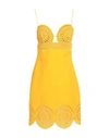 Stella Mccartney Mini Dress In Yellow