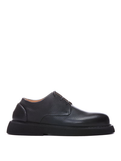 Marsèll Micarro Leather Derby Shoes In Negro