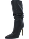 MARC FISHER LTD ROMY WOMENS SUEDE PULL ON MID-CALF BOOTS