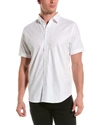 ROBERT GRAHAM DIAMOND BAR TAILORED FIT WOVEN SHIRT