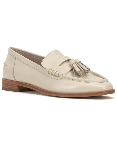 Vince Camuto Chiamry Leather Loafer In White