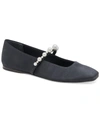 Dolce Vita Roxana Imitation Pearl Ballet Flat In Black