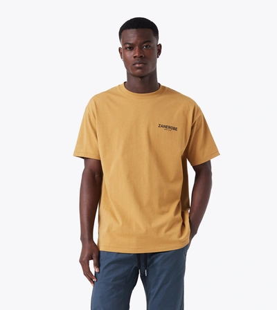 Zanerobe Zds Box Tee Dijon In Yellow