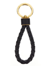 Bottega Veneta Loop Handle Braided Key Ring