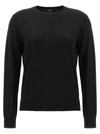 THEORY BASIC SWEATER SWEATER, CARDIGANS BLACK