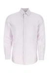 Fendi Silk Shirt With Micro Ff Karligraphy Pattern In Printed