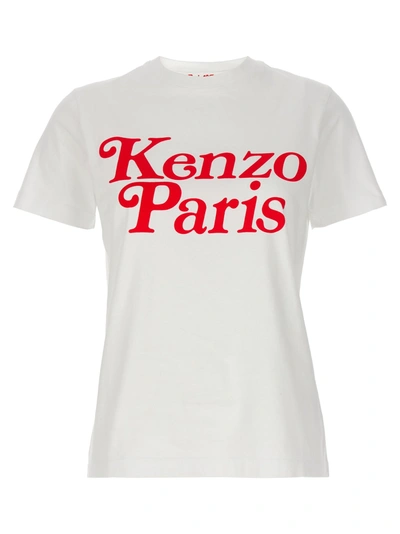 Kenzo Logo T-shirt In White