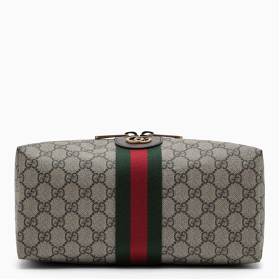 Gucci Ophidia Gg Beige Pouch Men In Cream