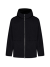 Studio Nicholson Gale Zip-up Track Jacket In Darkest Navy
