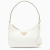 PRADA PRADA RE-EDITION WHITE MINI BAG IN SAFFIANO WOMEN