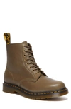 Dr. Martens' Dr. Martens Gender Inclusive 1460 Pascal Combat Boot In Olive
