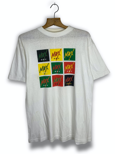 Pre-owned Tee X Vintage 90's Vintage Max Cider White T-shirt M505