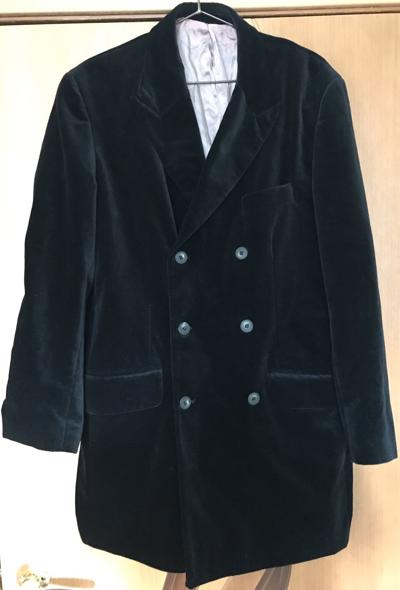 Pre-owned Maison Margiela Overcoat In Black
