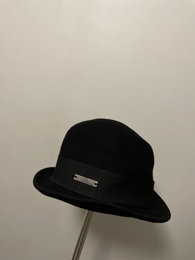 Pre-owned Avant Garde X Galliano Vintage Wool Hat In Black