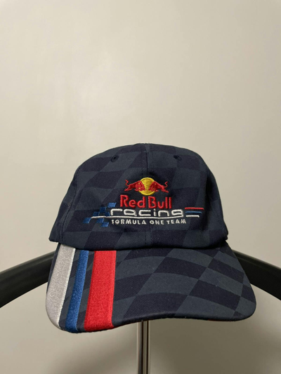 Pre-owned Racing X Red Bull Vintage Cap Hat In Dark Blue