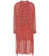 Isabel Marant Étoile Jraya Printed Dress In Red