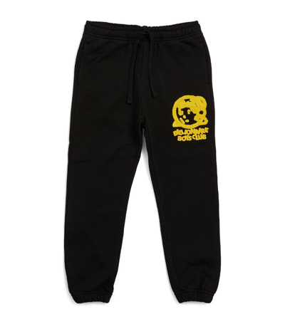 Billionaire Boys Club Kids' Chainstitch Astro Logo Sweatpants (4-12 Years) In Black