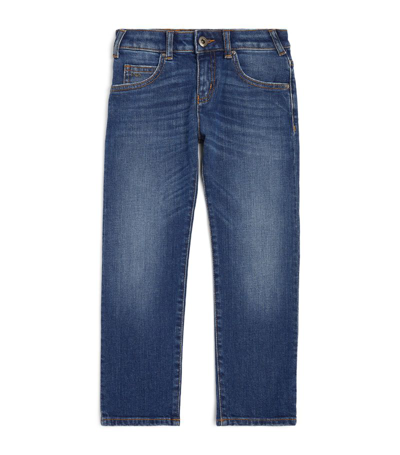 Emporio Armani Kids' Skinny Jeans (4-16 Years) In Blue