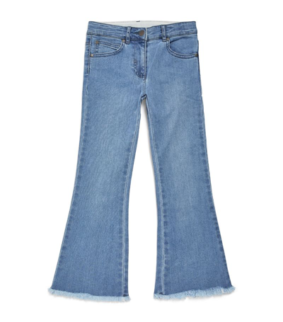 Stella Mccartney Kids' Mid-rise Straight Jeans (4-14 Years) In Blue