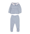 PAZ RODRIGUEZ KNITTED TOP AND LEGGINGS SET (0-6 MONTHS)