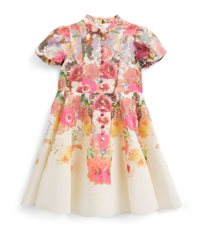 Marchesa Couture Marchesa Kids Couture Floral Print Dress (4-16 Years) In Multi